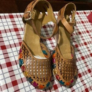 Mexican heels size 7.5-8